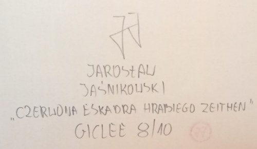 Jarosław Jaśnikowski, Czerwona eskadra hrabiego Zeithen