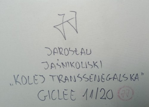 Jarosław Jaśnikowski, Kolej transsenegalska
