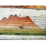 Śląsk Cieszyński - Cieszyn - mapa topograficzna na płótnie - Heimatkarte Kreis Teschen - Cieszyn ca. 1914 [ Cieszyn, Jabłonków, Skoczów, Ustroń , Szczyrk Bielsko, Bohumin, Strumień, Wisła ]