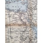 Map of the Arabian Peninsula region - NSDAP publication, 1942 [ Third Reich ].