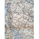 Map of the Arabian Peninsula region - NSDAP publication, 1942 [ Third Reich ].