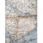 Map of the Arabian Peninsula region - NSDAP publication, 1942 [ Third Reich ].