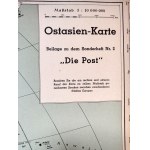 Mapa Azji wschodniej, obszar Pacyfiku i Ocean Indyjski - ok 1943 rok [ III Rzesza]