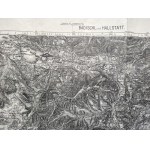 Austria - dwie wojskowe mapy topograficzne z 1939 roku [ rejon Hallstatt oraz Radstadt]