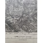 Austria - dwie wojskowe mapy topograficzne z 1939 roku [ rejon Hallstatt oraz Radstadt]