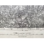 Austria - dwie wojskowe mapy topograficzne z 1939 roku [ rejon Hallstatt oraz Radstadt]