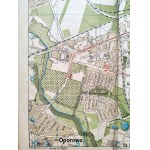 Wroclaw - Plan of the city of Wroclaw ca. 1950