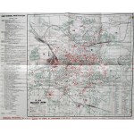 Lwów - Plan miasta, skorowidz ulic, przewodnik orientacyjny, Lwów 1938