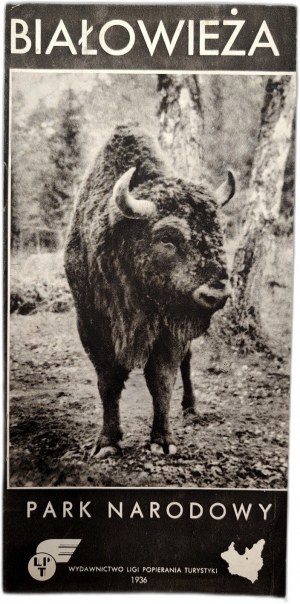 Białowieża - Wydawnictwo Popierania Turystyki, Warsaw 1936 [ National Park, Orbis Zakopane].