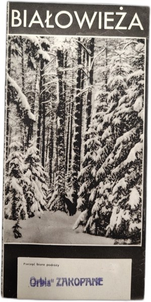 Białowieża - Wydawnictwo Popierania Turystyki, Warsaw 1936 [ National Park, Orbis Zakopane].