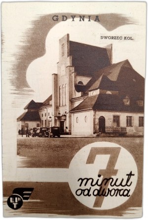 Gdynia - 7 minutes from the station - tourist guide - League for the Promotion of Tourism, Warsaw ca. 1935
