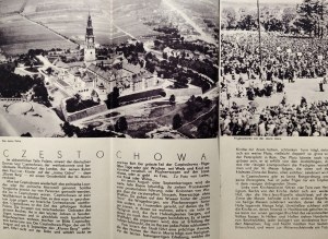 Częstochowa - League for the Promotion of Tourism, tourist folder, Warsaw 1937 [ Jasna Góra ].