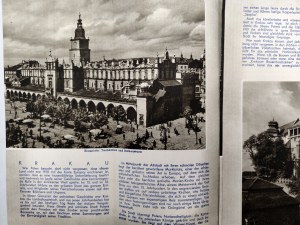 Krakow, Wieliczka - Krakau Polen - League for the Promotion of Tourism, tourist folder, Warsaw 1938 [ Wawel ].