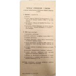 Busko Zdrój - mineral waters - tourist folder of the spa, price list - Warsaw 1947 [Uzdrowisko, Zakład Kuracyjny].