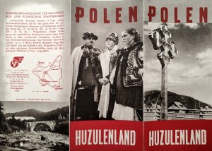 Hutsul region - Huzulenland - League for the Promotion of Tourism, tourist folder, Warsaw 1937 [ Kresy ].