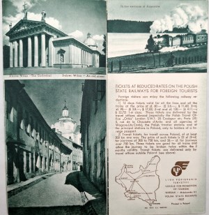 Mazury - Polen the north -east - League for the Promotion of Tourism, tourist folder, Warsaw 1937 [ Augustów, Orbis Zakopane ].