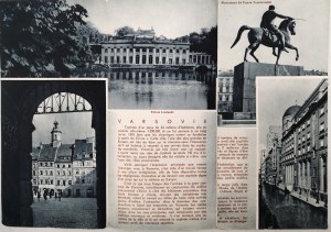 Warsaw, Lowicz - Pologne - League for the Promotion of Tourism, tourist folder, Warsaw 1938