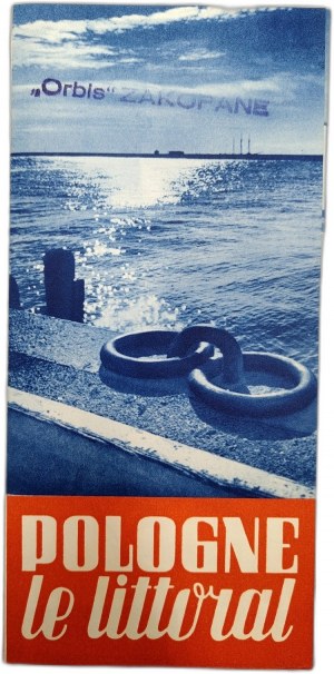 Pomerania - Polish Coast - Pologne le littoral - League for the Promotion of Tourism, tourist folder, Warsaw 1937 [ MS Piłsudski, Dar Pomorza, Gdynia].
