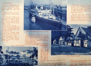 Pomerania - Polish Coast - Pologne le littoral - League for the Promotion of Tourism, tourist folder, Warsaw 1937 [ MS Piłsudski, Dar Pomorza, Gdynia].