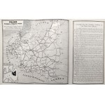 Polskie Koleje Państwowe - PKP - informator- koszty i warunki przejazdu 1931 rok [ Mapa Linii Kolejowych ]