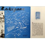 Zakopane - Kasprowy - informator turystyczny, narciarski z mapą Zakopanego proj. Tadeusza Lipskiego, Warszawa 1938 [ Tatry, narciarstwo hokej, skoki narciarskie, wspinaczka]