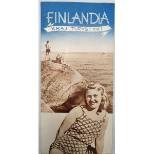 Finlandia - kraj turystyki, informator turystyczny, red. Borje Sandberg, Finland ca 1938