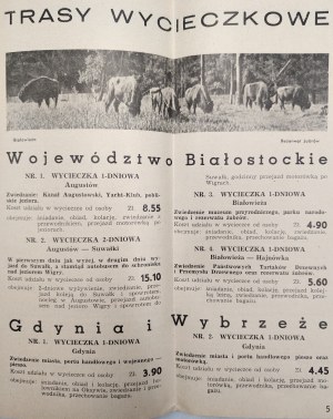 Polish Travel Agency ORBIS - School Tours - Warsaw 1938