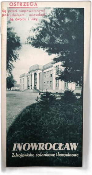 Inowrocław - Brine and mud spa, informator for the year 1937/1938 [ Uzdrowisko].
