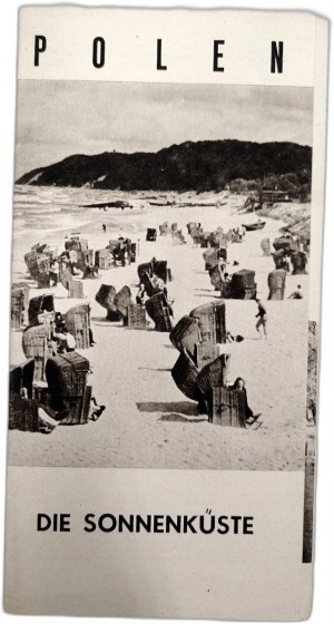 Die Sonnenkuste - coast - Kamień Pomorski, Dziwnów, Trzebiatów, Gryfice, tourist guide, Western Pomerania, Warsaw 1964
