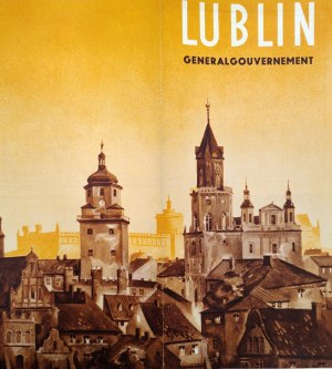 Lublin - Generalgouvernement - tourist guide, Cracow ca. 1942 [ occupation, city plan ].