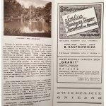 Gniezno - informator turystyczny, Poznań 1939 [ plan miasta, hipodrom, pieczęć Orbis Zakopane]