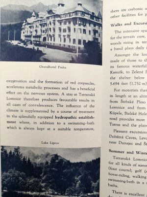 Tatranská Lomnica - tourist guide - ca. 1935 [ Tatras ].