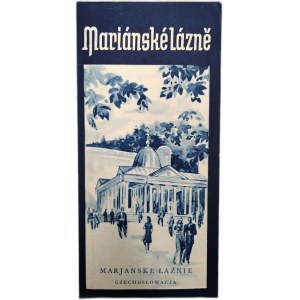 Mariánské Lázně - Czechoslovakia - spa - advertising folder, ca. 1938