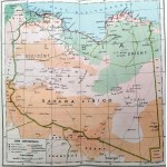 Libya - tourist guides - 1938 [ Africa, Orbis Zakopane stamp, M. Dudovich ].