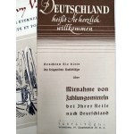 Deutsche und tschechoslowakische Reiseführer ca. 1939 [ Orbis Zakopane Stempel].