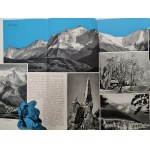 Montagnes de France - Góry Francji - informator w j. polskim, ok. 1930 [ Alpy, Pireneje, Ardeny, Mont Blanc]