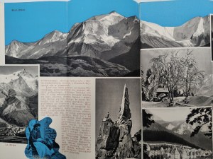Montagnes de France - Mountains of France - informative guide in Polish, ca. 1930 [ Alps, Pyrenees, Ardennes, Mont Blanc].