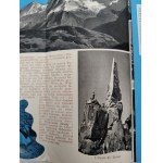 Montagnes de France - Góry Francji - informator w j. polskim, ok. 1930 [ Alpy, Pireneje, Ardeny, Mont Blanc]