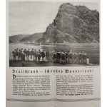 Niemiecka Informacja Turystyczna - Druk propagandowy - Młodzież wędruje po Niemczech - ca. 1939 [ Hitlerjugend]