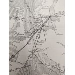ABA - SAS - Swedish AIR LINES - Plan lotów styczeń 1947 [ Linie lotnicze, reklama Shell]