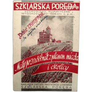 Szklarska Poręba - mały przewodnik z planem miasta - Szklarska Poręba 1946 [ Pieczęć Orbis Zakopane]
