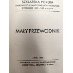 Szklarska Poręba - mały przewodnik z planem miasta - Szklarska Poręba 1946 [ Pieczęć Orbis Zakopane]