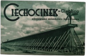 Ciechocinek - Cieplica - brine and mud spa, tourist guide, Warsaw ca. 1938