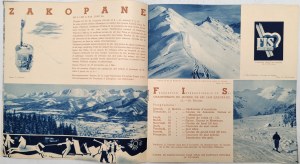 Snow and Sun in the Mountains - ski guide, Liga Popierania Turystyki Warsaw 1939 [ Wisła, Zwardoń, Zakopane, Rabka, Krynica, Sławski, Vorochta, Zakopane FIS].