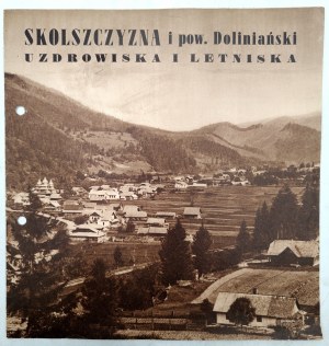 Skolszczyzna and Dolinia district - Spas and summer resorts, League for the Promotion of Tourism, Stanislawow 1937 [ Kresy].
