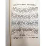 Szajnocha Władysław - Szczawy Karpat Wschodnich z mapką orientacyjną, Kraków 1927 [ mineral waters, medicinal waters, spas ].