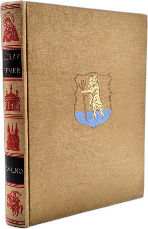 Jerzy Smoleński - Wilno - Wonders of Poland, Poznań 1934 [ binding proj Czerper (Ernest), kresy ].