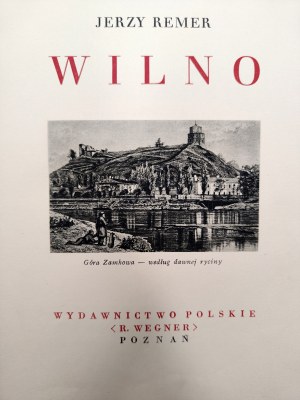 Jerzy Smoleński - Wilno - Wonders of Poland, Poznań 1934 [ binding proj Czerper (Ernest), kresy ].