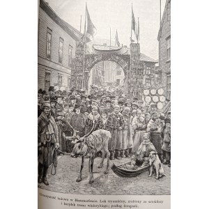 Czermiński M. - W Norwegii i Laponii z 60 rycinami, Kraków 1897 [ Pierwsze wydanie I ]