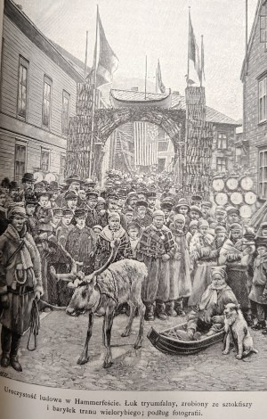Czerminski M. - In Norway and Lapland with 60 engravings, Cracow 1897 [ First edition I ].